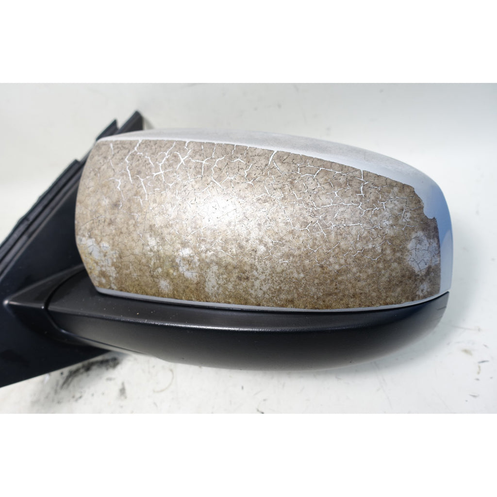 2007-2013 BMW E70 X5 SAV Left Outside Power-Fold Side Mirror Titanium Silver OEM
