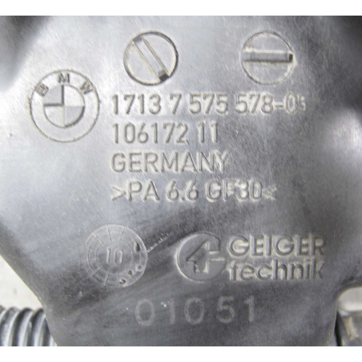 2010-2017 BMW N63 N63N 4.4L V8 Twin-Turbo Intercooler Coolant Expansion Tank OEM