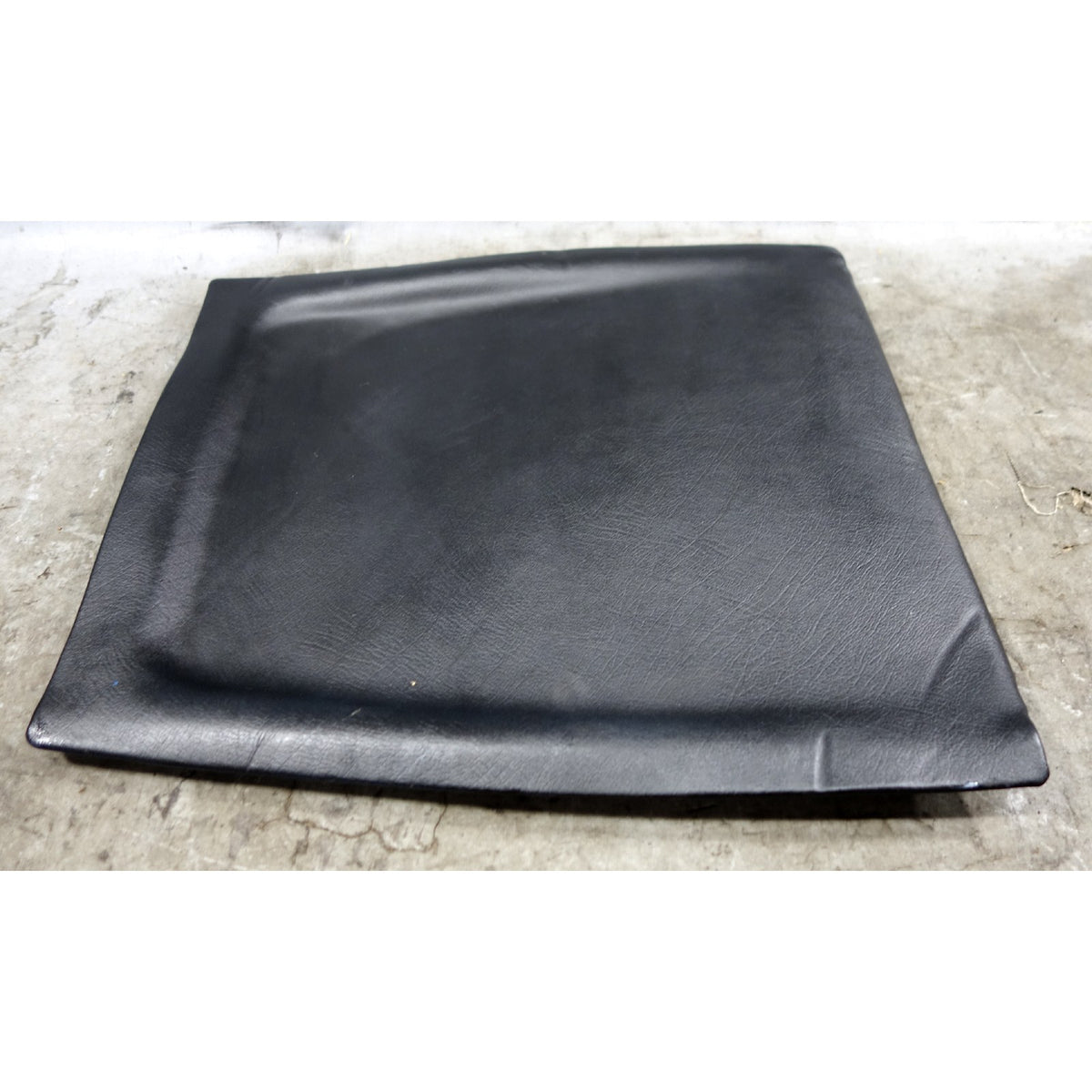 1984-1991 BMW E30 Front Basic Seat Backrest Cover Black Leather OEM