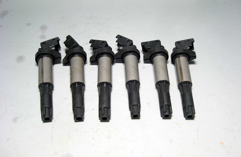 BMW E46 Set of 6 Ignition Coil 2002-2010 M54 M56 N62 N62N N73 OEM USED