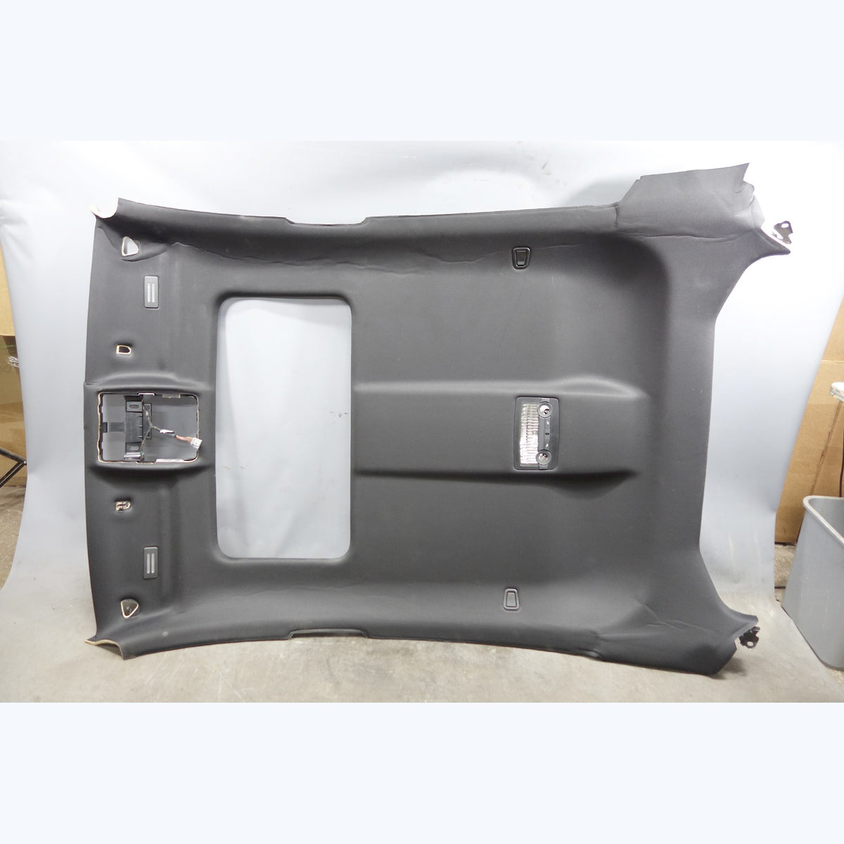 Damaged 2008-2014 BMW E71 X6 SAC Headliner Lining For Sunroof Glass Roof Black