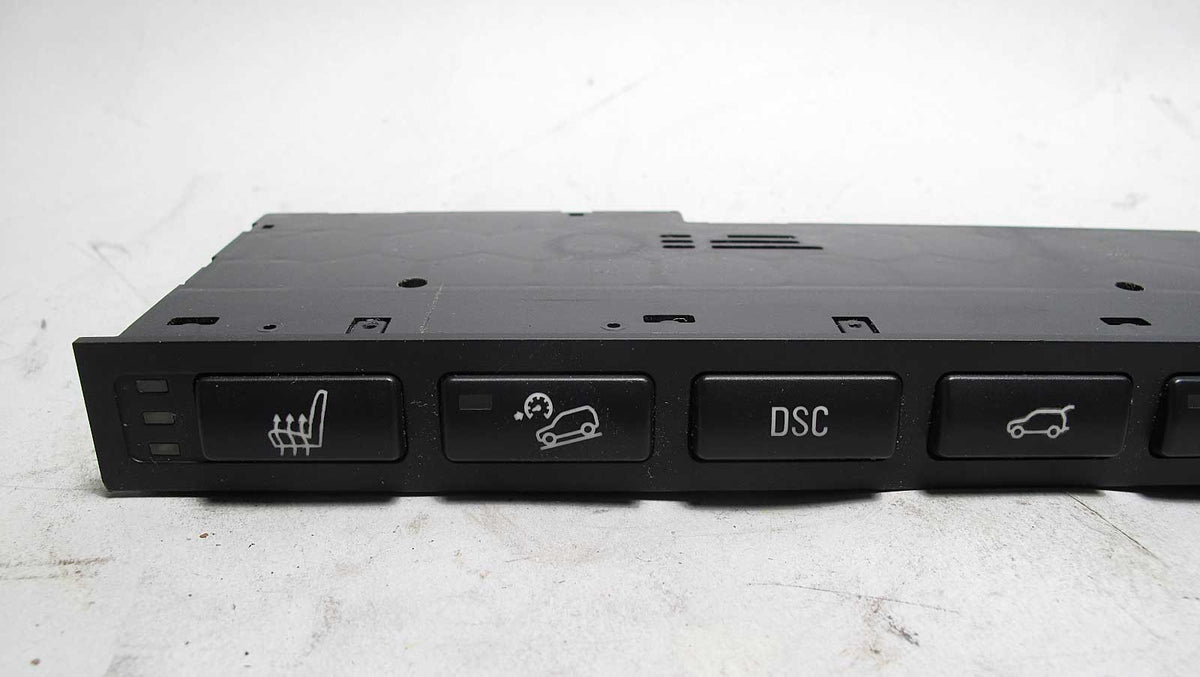 BMW E53 X5 SAV Front Center Console Switch Unit Heat Hill-Descent PDC 2000-2004