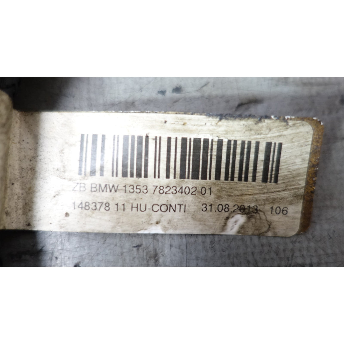14-16 BMW F10 535d F02 740d N57 6-Cyl Diesel Engine Factory Fuel Return Line OEM
