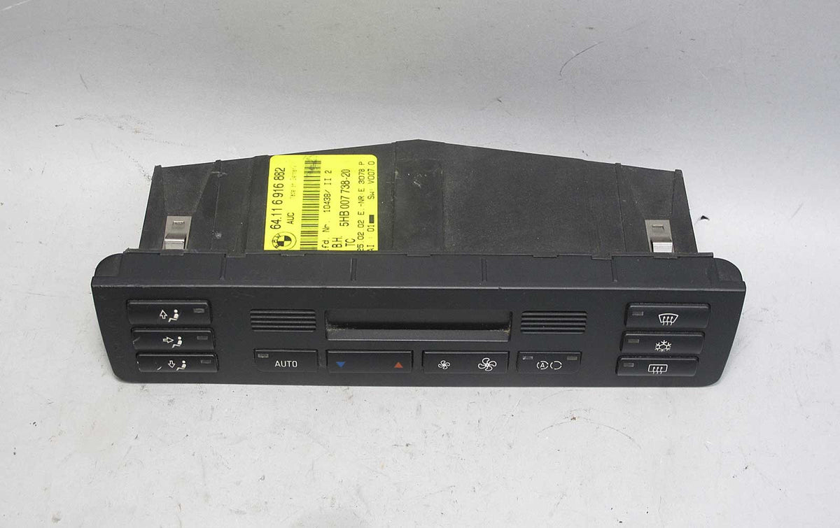 Damaged BMW E46 3-Series Climate Control Unit w Auto Air Flow 1999-2006 OEM USED