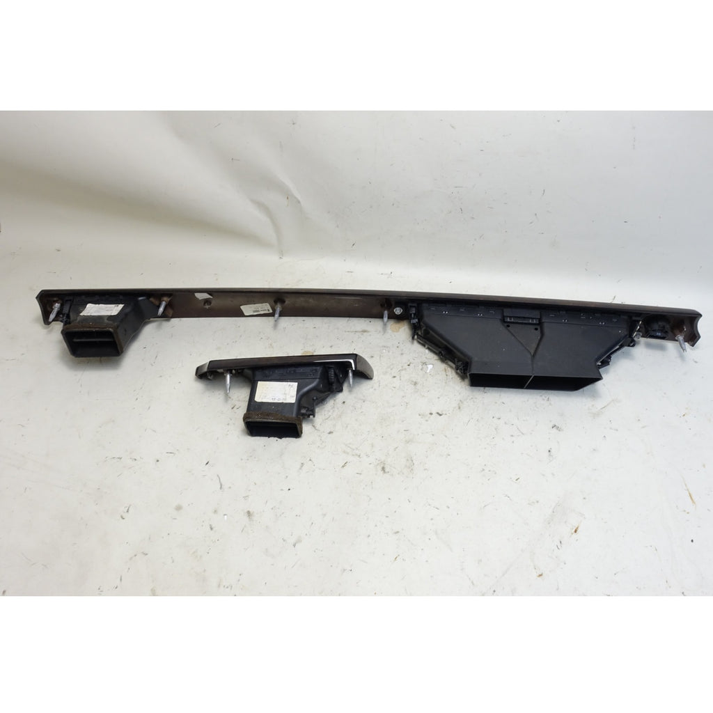BMW E90 E91 3-Series 4dr Front Dashboard Strip Wood Trim Pair Walnut Root OEM