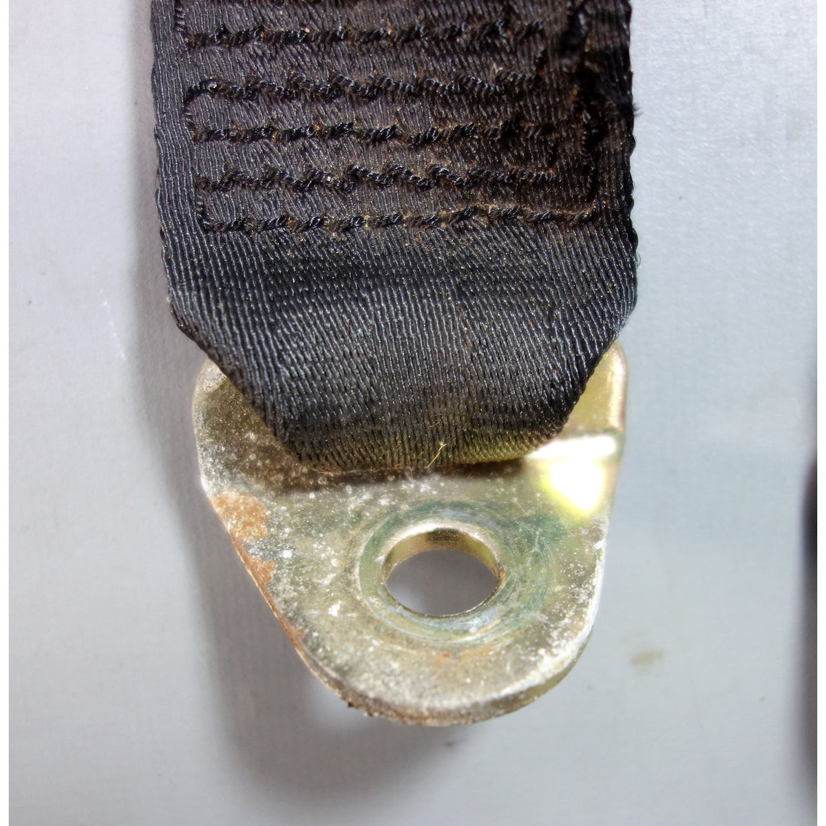1969-1978 BMW E3 Sedan E12 5-Series Rear Seat Belt Pair Black OEM