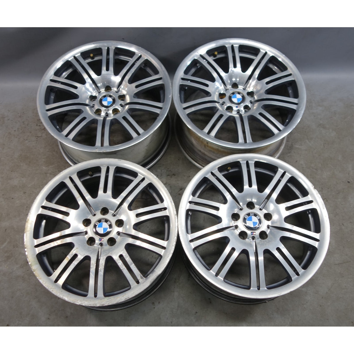 01-06 BMW E46 M3 Factory 19" Staggered M Style 67 Wheels Rim Set of 4 OEM