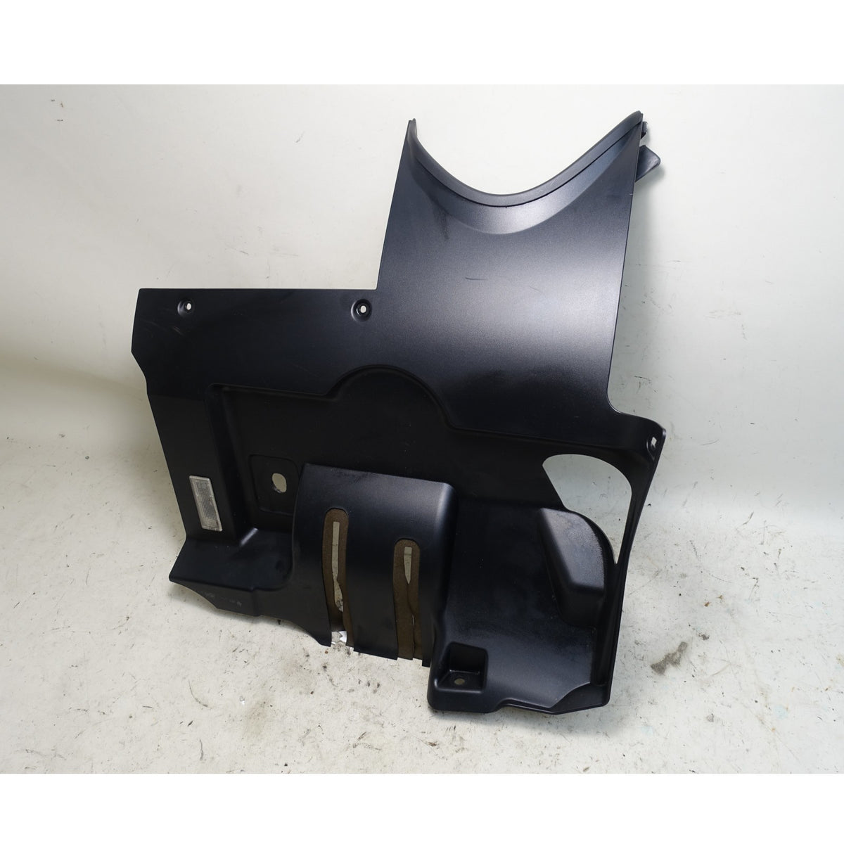 05-10 BMW E83 X3 Left Driver Lower Dash Knee Pedal Panel Black for Manual OEM