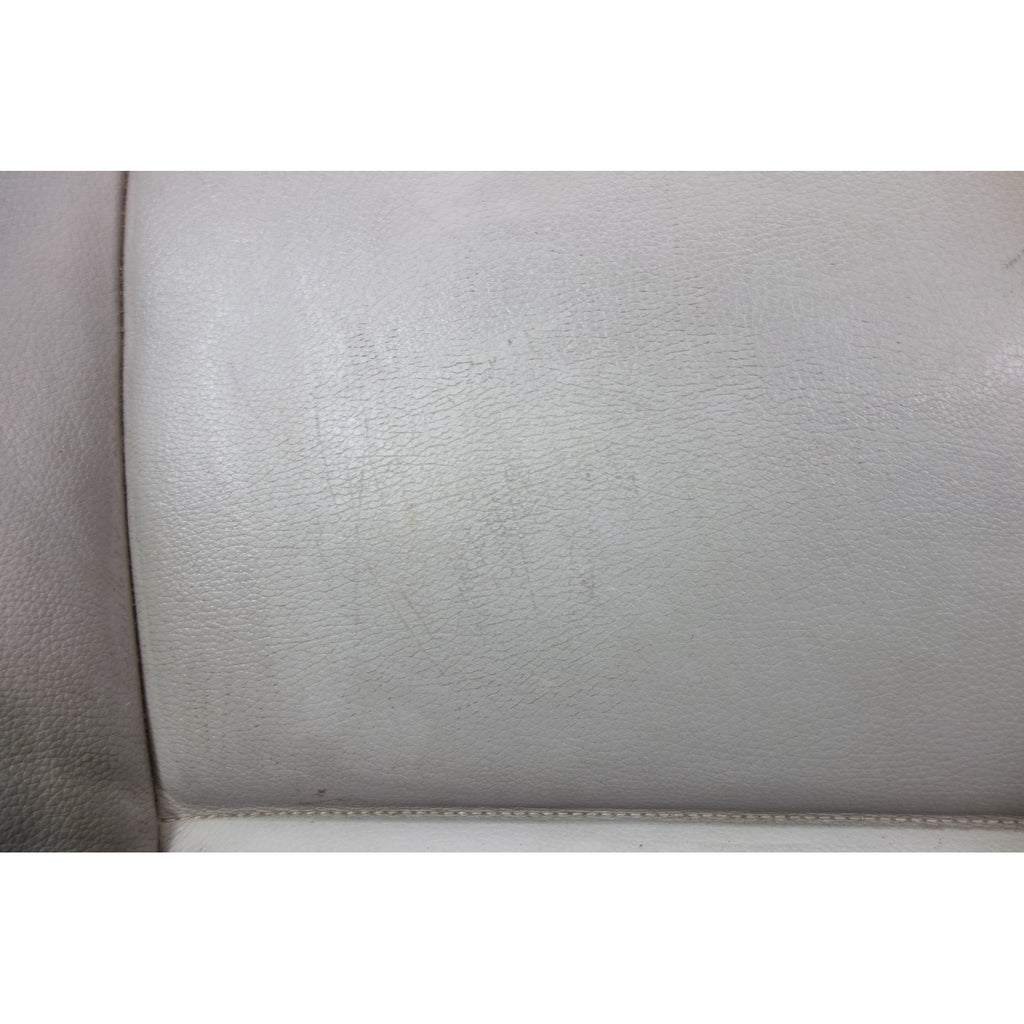 2007-2009 BMW E92 3-Series Coupe Rear Seat Bottom Buckets Grey Leather OEM