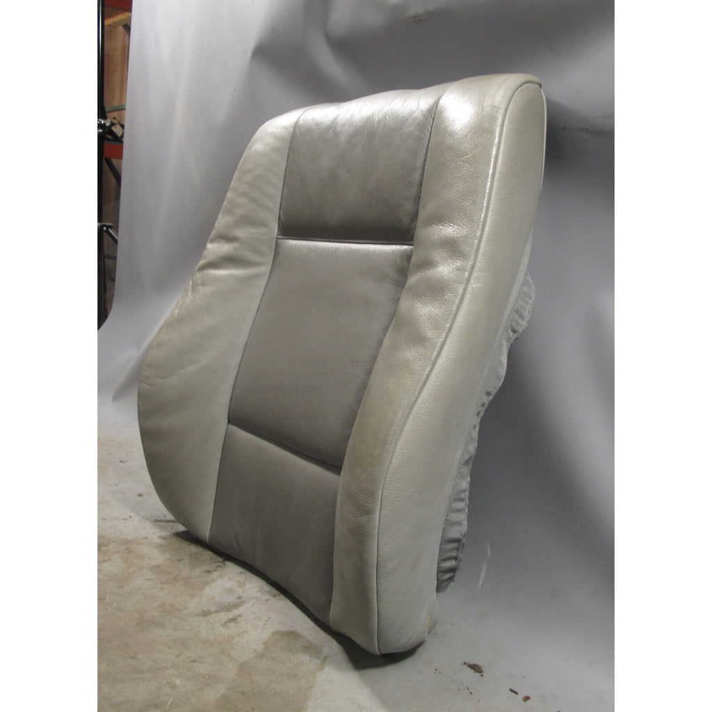 00-02 BMW E53 X5 Right Front Passenger Seat Backrest Cushion Grey Leather OEM