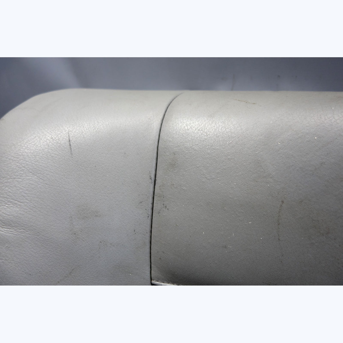 2000-2006 BMW E46 3-Series Coupe Rear Seat Bottom Pad Bench Grey Leather OEM