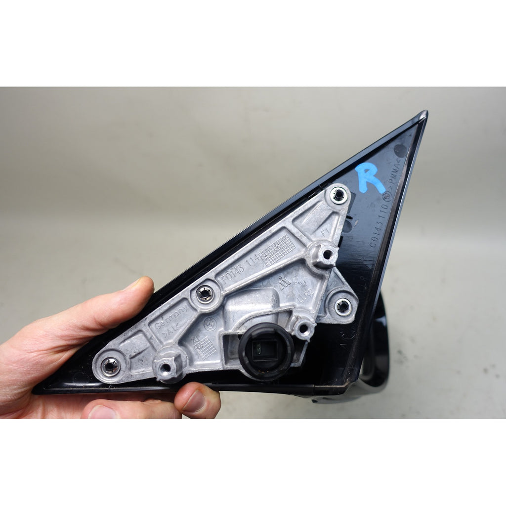 10-13 BMW E92 E93 3-Series 2dr Right Outside Folding Side Mirror Grey Gloss OEM
