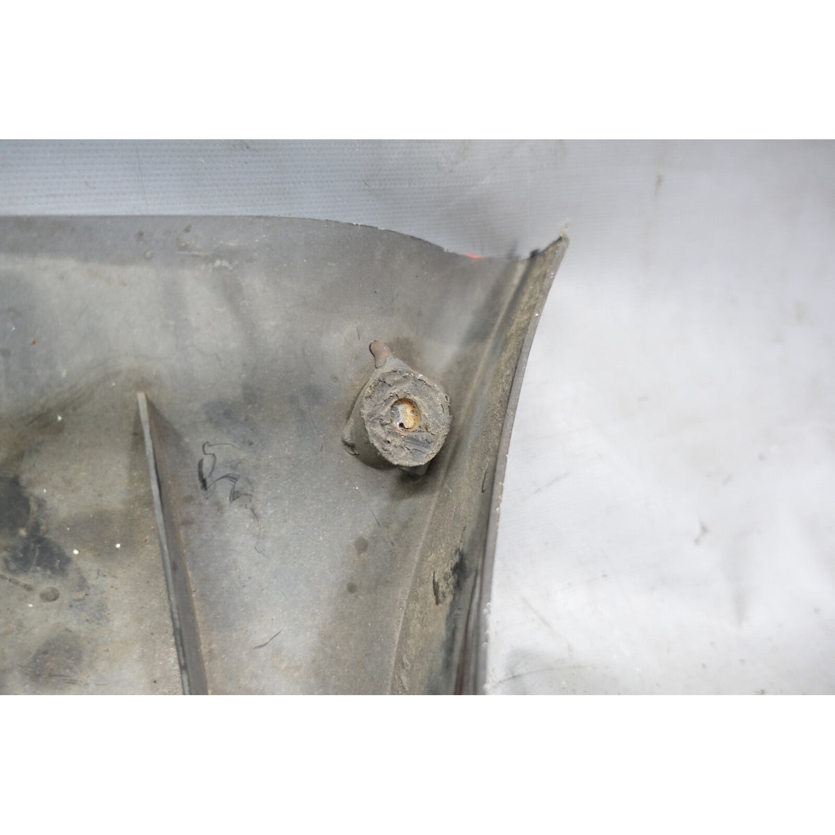 1986-1987 BMW E30 3-Series Coupe Sedan Left Rear Bumper Trim Cover Plastic