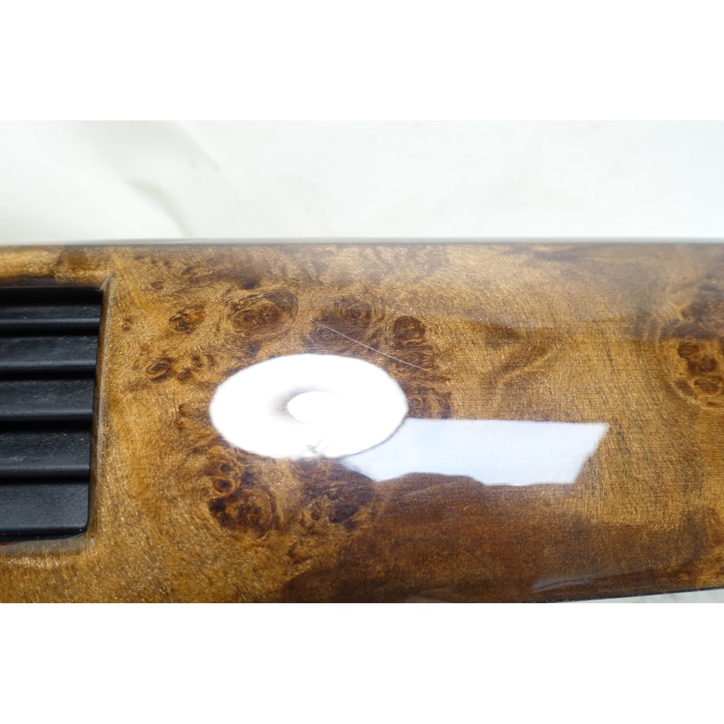 2004-2010 BMW E60 5-Series E61 Front Dashboard Wood Trim Set Dark Poplar OEM