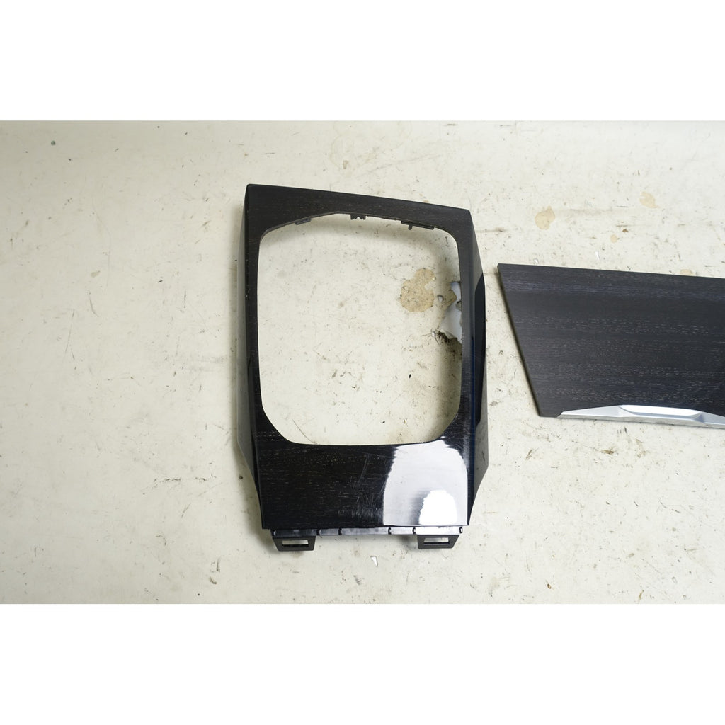 Damaged 19-25 BMW G20 3-Series G22 G23 Center Console Ash Grain Trim Covers OEM