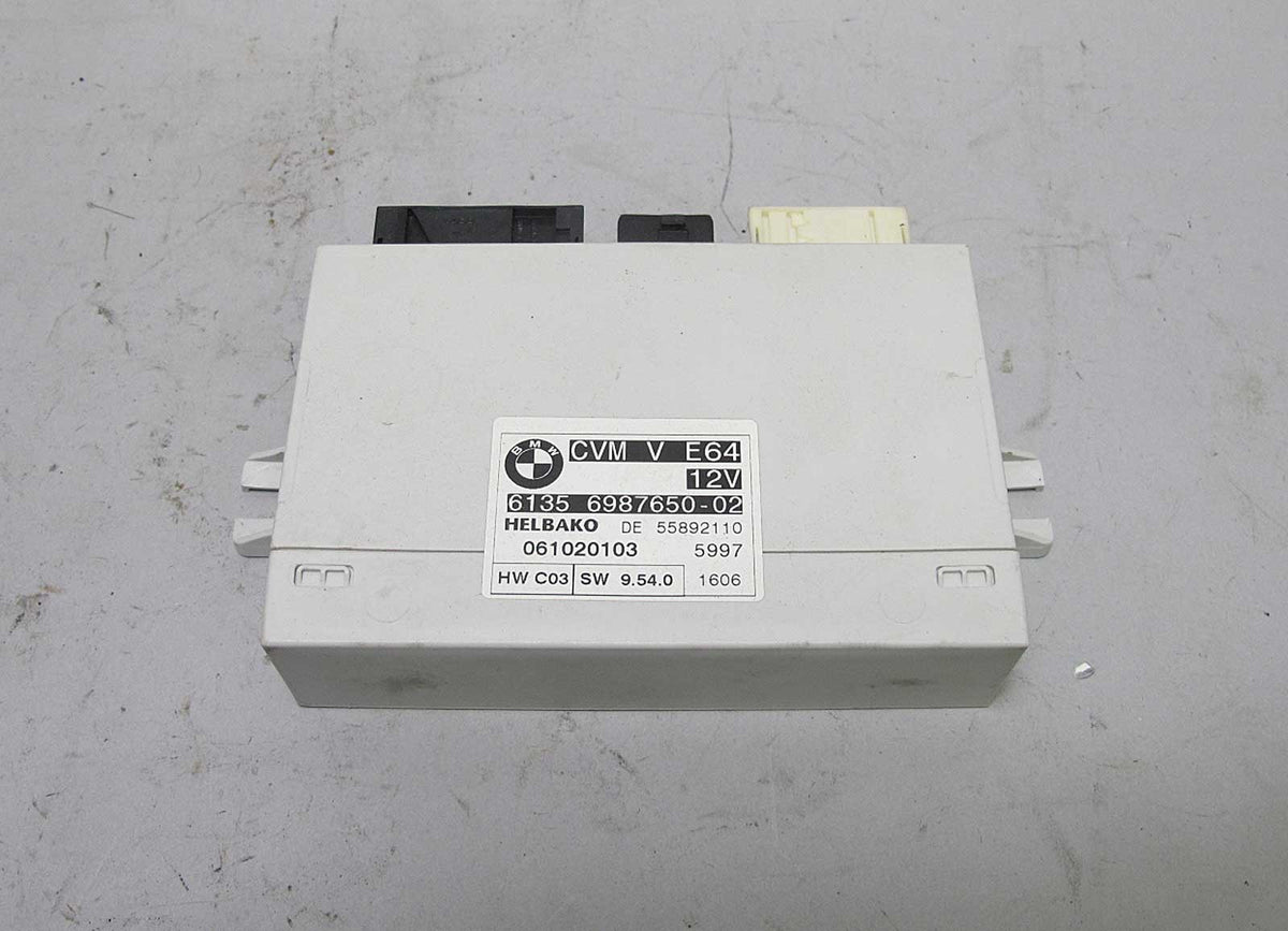 BMW E64 6-Series Convertible Folding Drop Top Control Module Brain 2004-10 CVM V