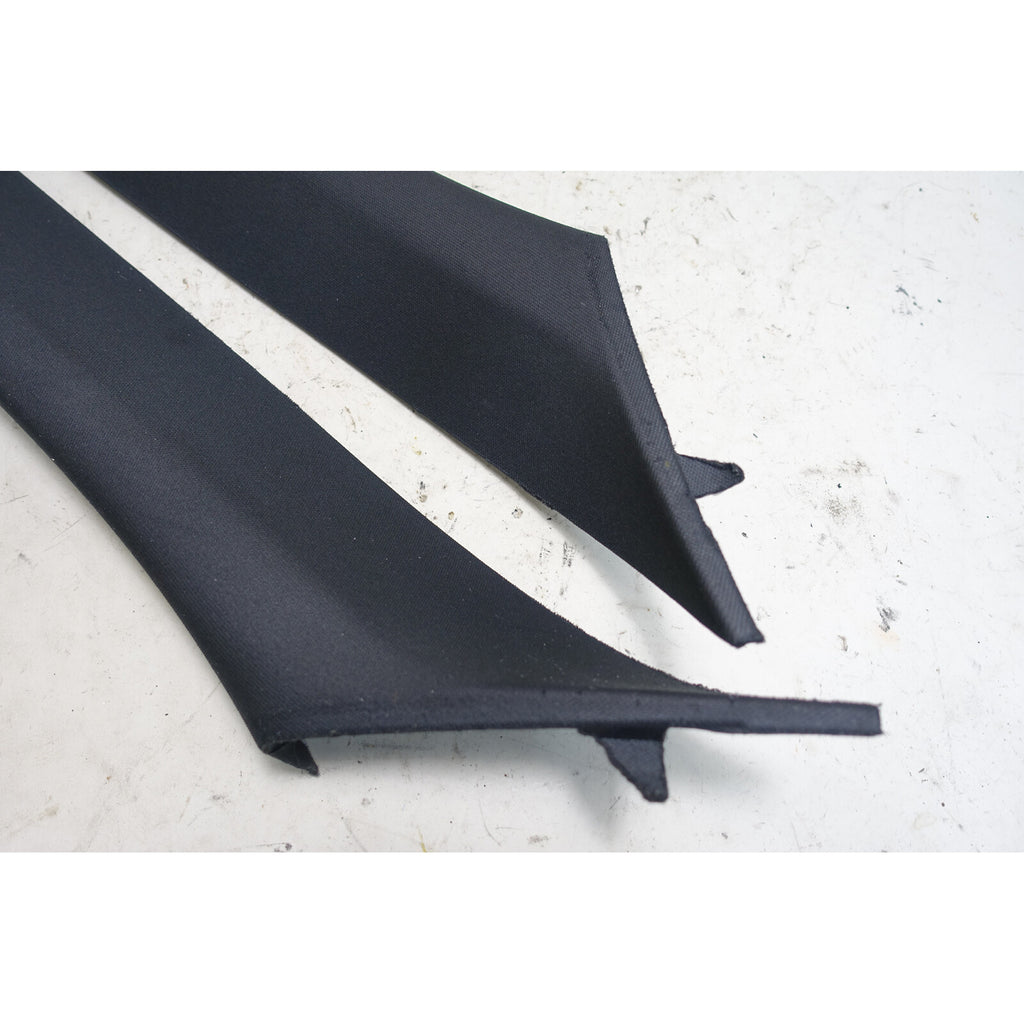 Damaged 2011-2017 BMW F25 X3 SAV Front A- Pillar Column Covers Anthracite OEM