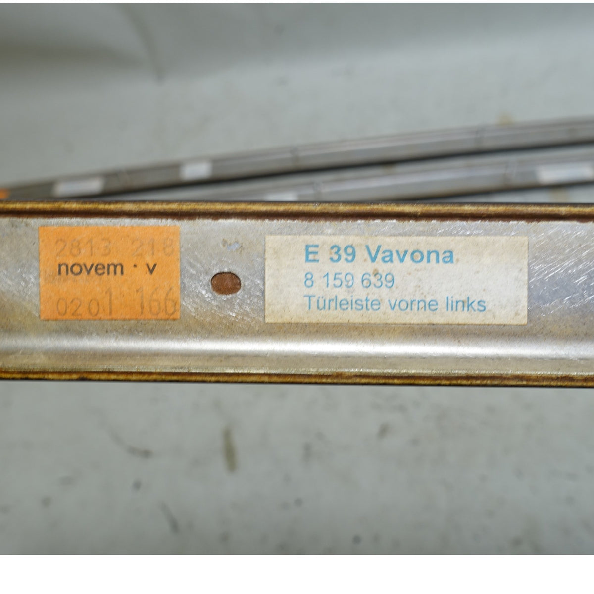 97-03 BMW E39 5-Series Factory Door Wood Trim Finisher Set Vavona Front Rear OEM