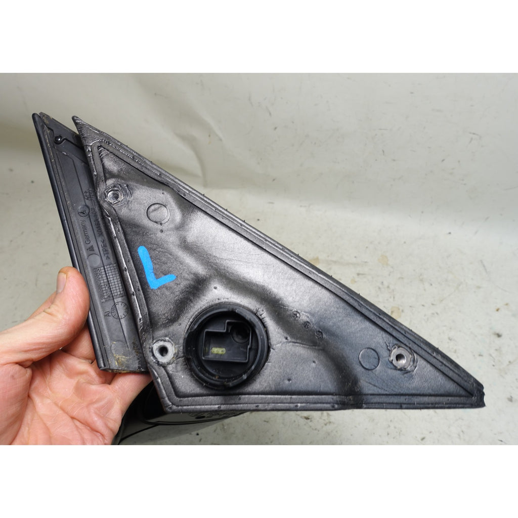 11-13 BMW F10 5-Series Left Power Fold Auto Dim Side Mirror Black Sapphire OEM