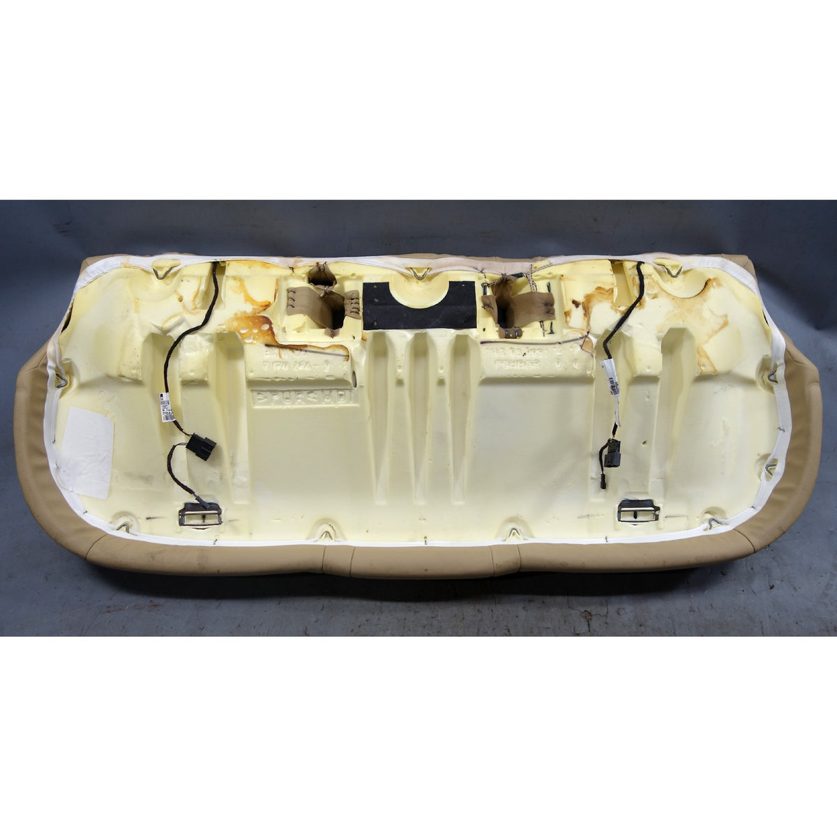 2007-2013 BMW E70 X5 SAV Rear 2nd Row Seat Bottom Bench Beige Leather
