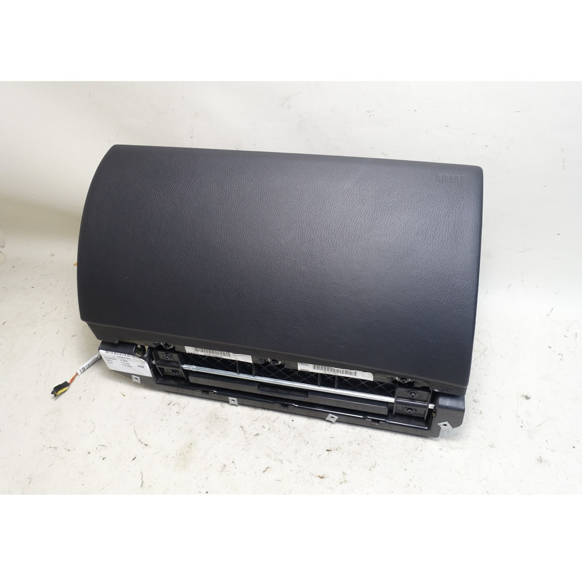 06-10 BMW E63 E64 M6 Passenger Glove Box w/ Knee Airbag Black Leather Trim OEM