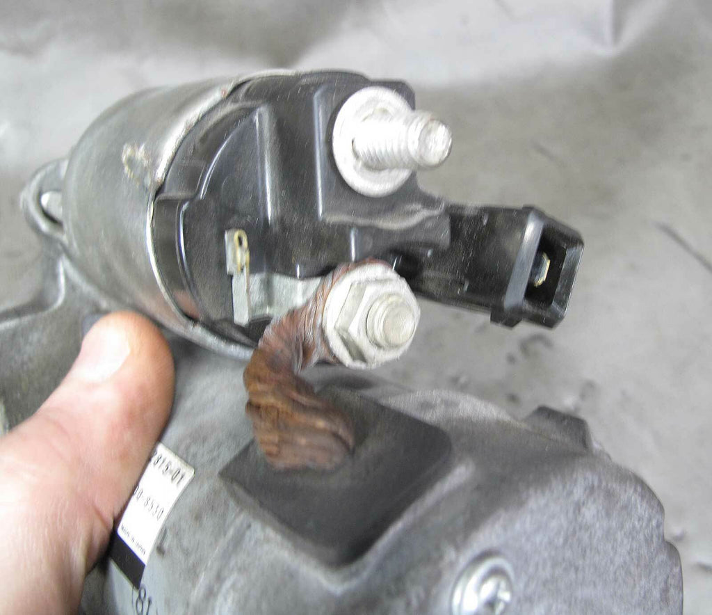 BMW F10 550i F01 750i F07 F15 X5 N63N S63N V8 Starter Motor Denso OEM 2013-2019