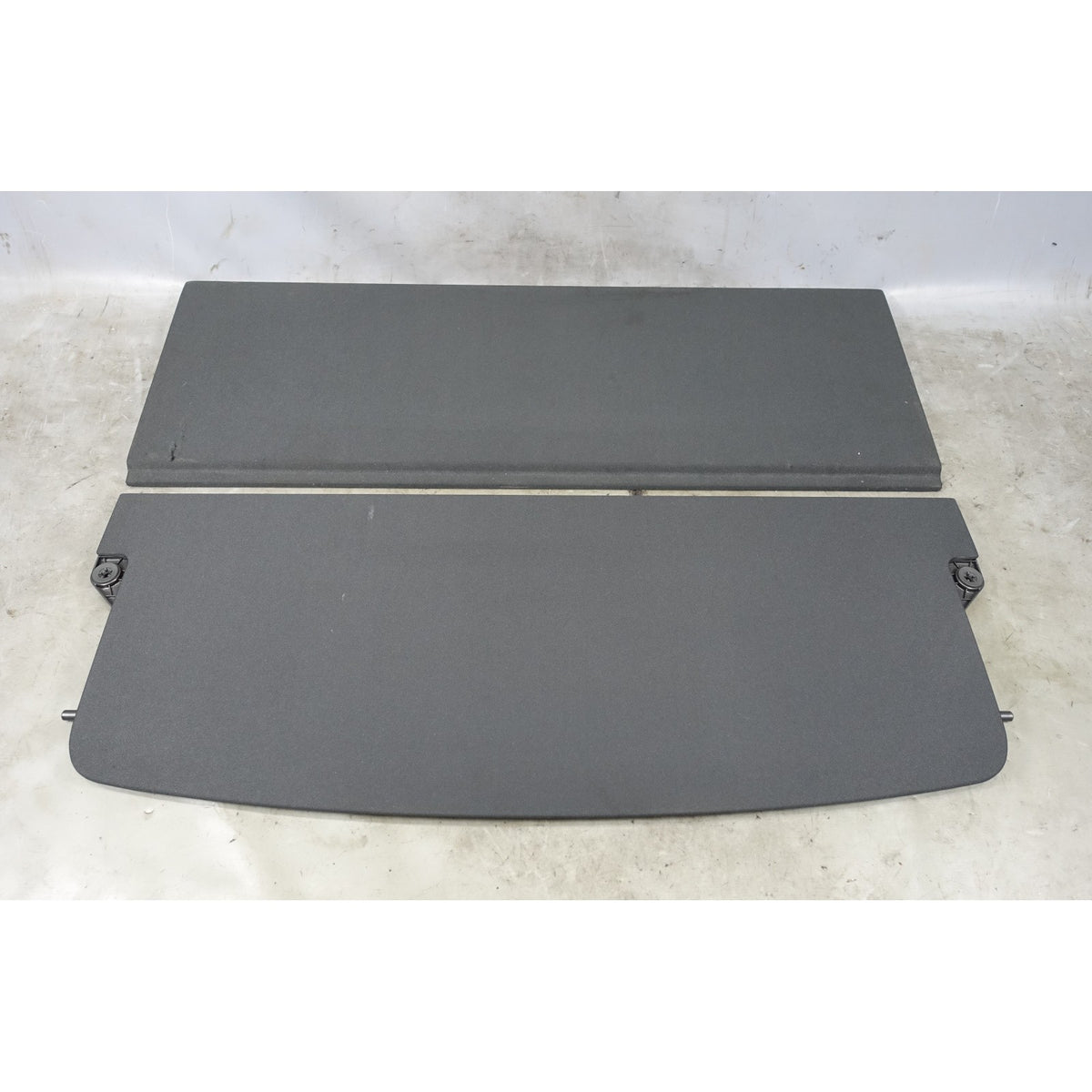 Damaged BMW G02 X4 F98 Trunk Parcel Cargo Cover Shelf Pair Black 19-25 OEM