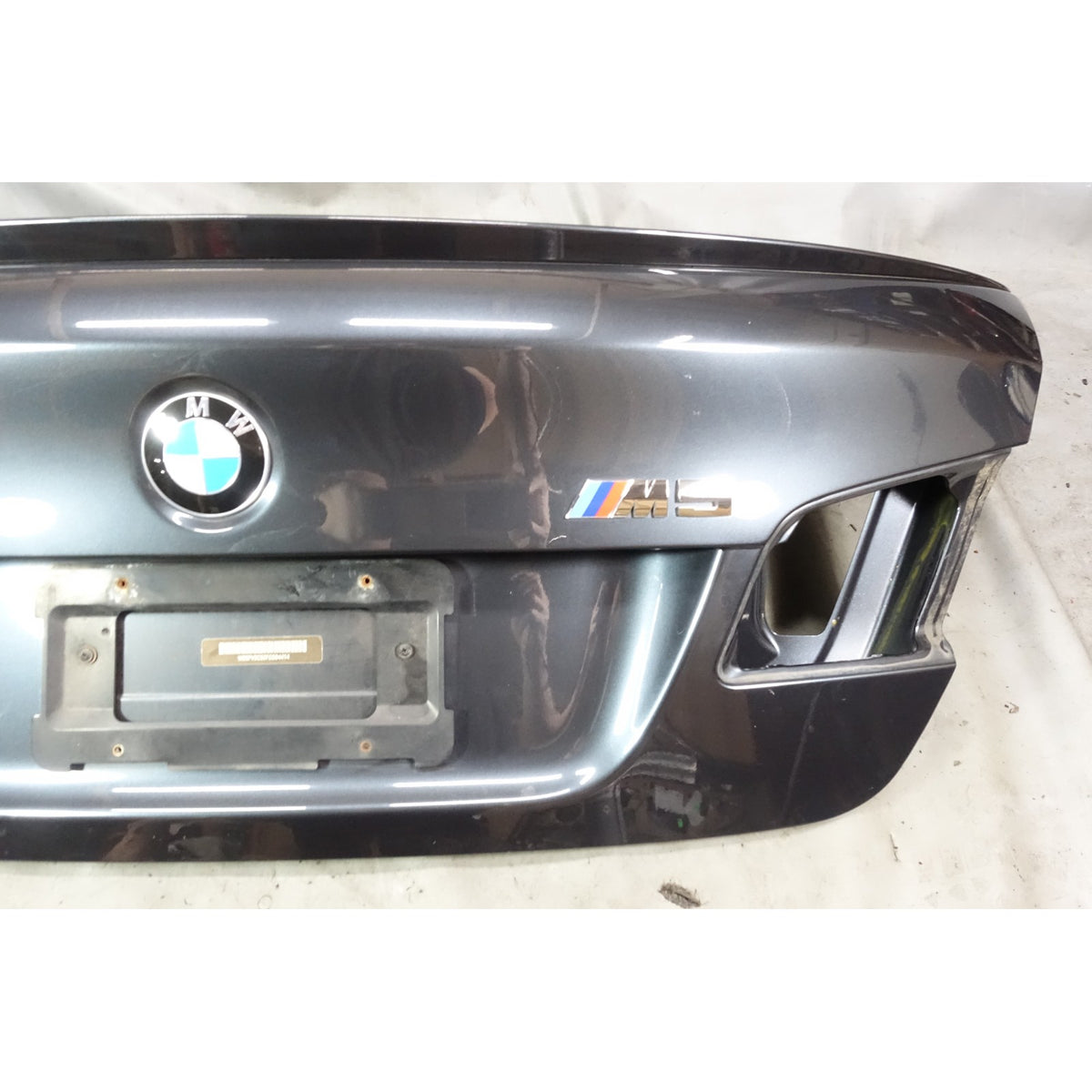 2011-2016 BMW F10 5-Series Rear Trunk Deck Boot Lid Panel Singapore Grey OEM