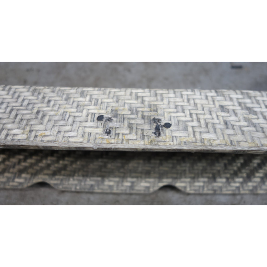 Damaged 02-06 BMW E46 M3 Factory Lightweight Rear Bumper Reinforcement Bar OEM