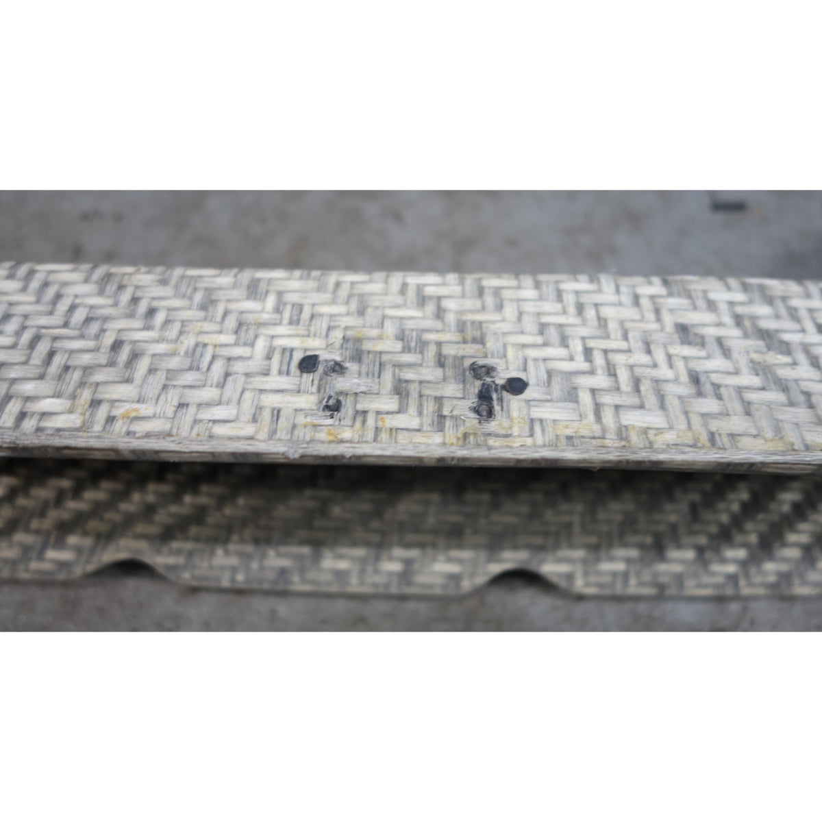 Damaged 02-06 BMW E46 M3 Factory Lightweight Rear Bumper Reinforcement Bar OEM