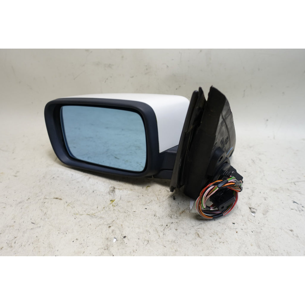 1997 BMW E39 5-Series Factory Left Outside Side Mirror Alpine White Memory OEM