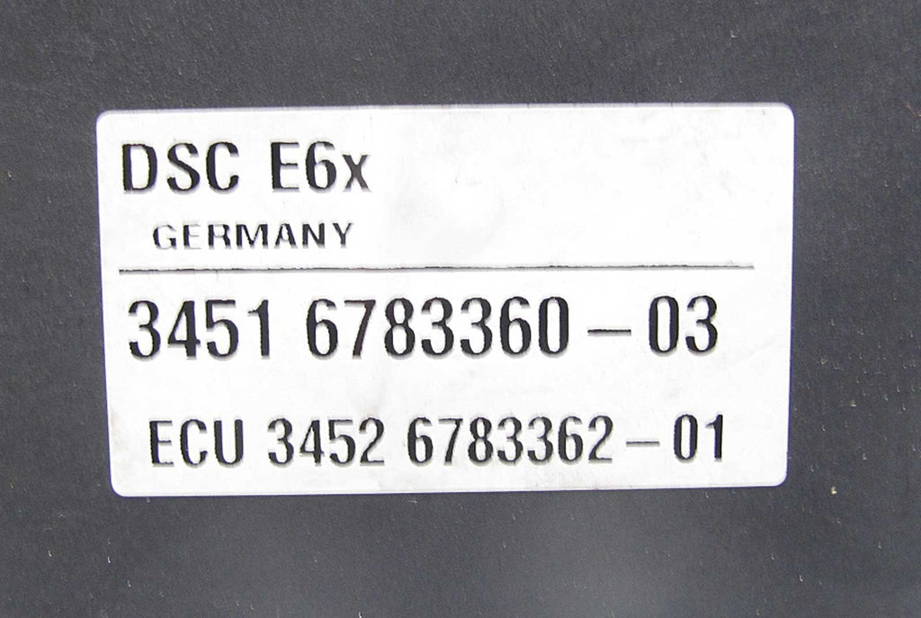 BMW E60 E63 E64 5-Series DSC ABS Anti-Lock Brake Traction Control Pump 2008-2010