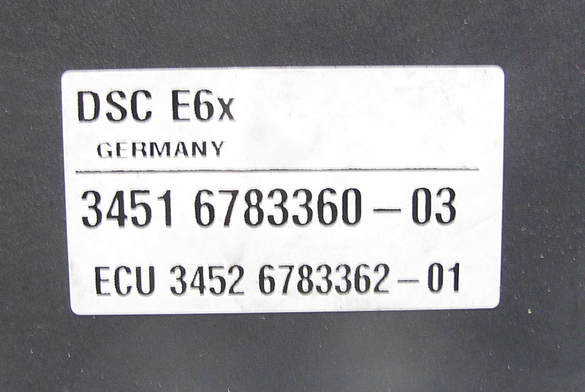 BMW E60 E63 E64 5-Series DSC ABS Anti-Lock Brake Traction Control Pump 2008-2010