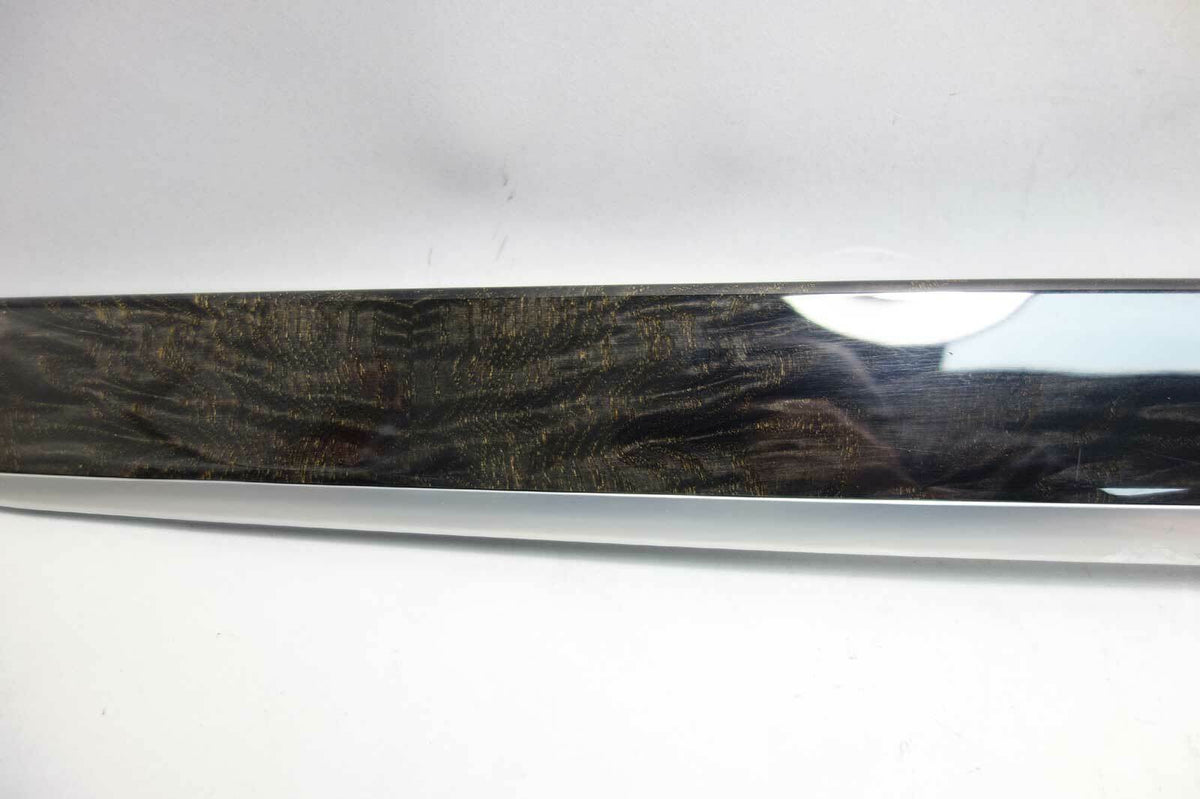 2009-2015 BMW F02 7-Series Li Long Left Rear Door Wood Trim Anthracite Ash OEM
