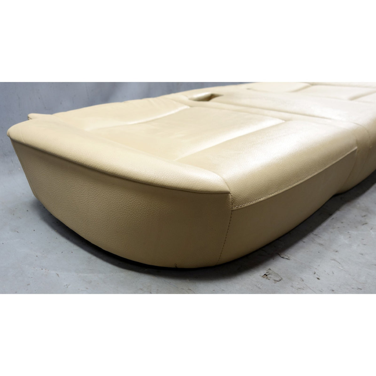2007-2013 BMW E70 X5 SAV Rear 2nd Row Seat Bottom Bench Beige Leather