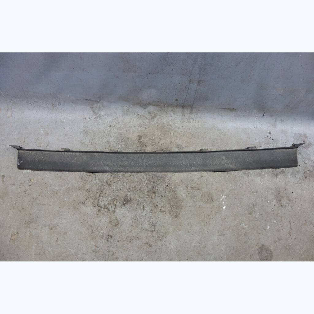 Damaged 1982-1988 BMW E28 5-Series Rear Center Top Bumper Trim Cover Black OEM