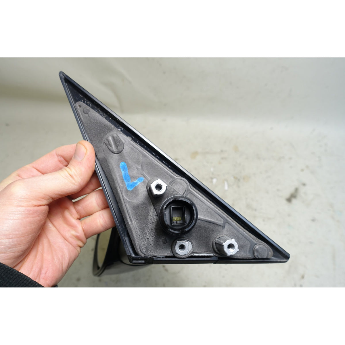 2009-2016 BMW E89 Z4 Left Power-Fold Side Mirror Deep Sea Blue A76 OEM