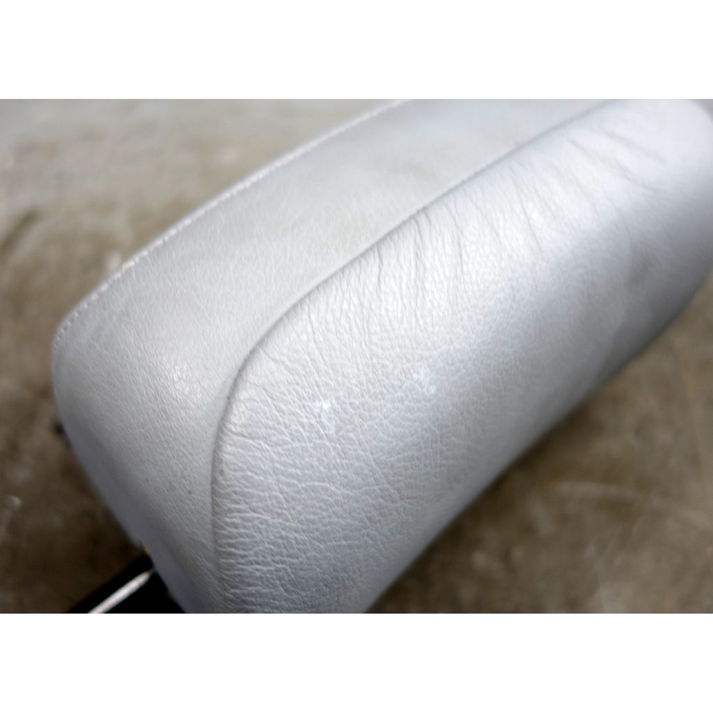 00-06 E46 3-Series Vert Right Front Passenger Headrest Restraint Grey Leather OE