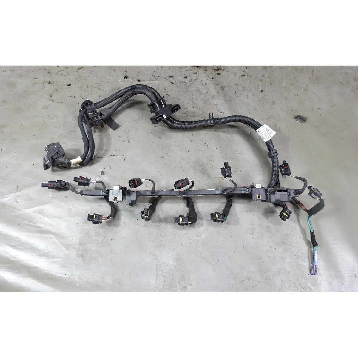 Damaged 20-24 BMW F97 X3M F98 S58 Ignition Coil Fuel Injector Wiring Harness OEM