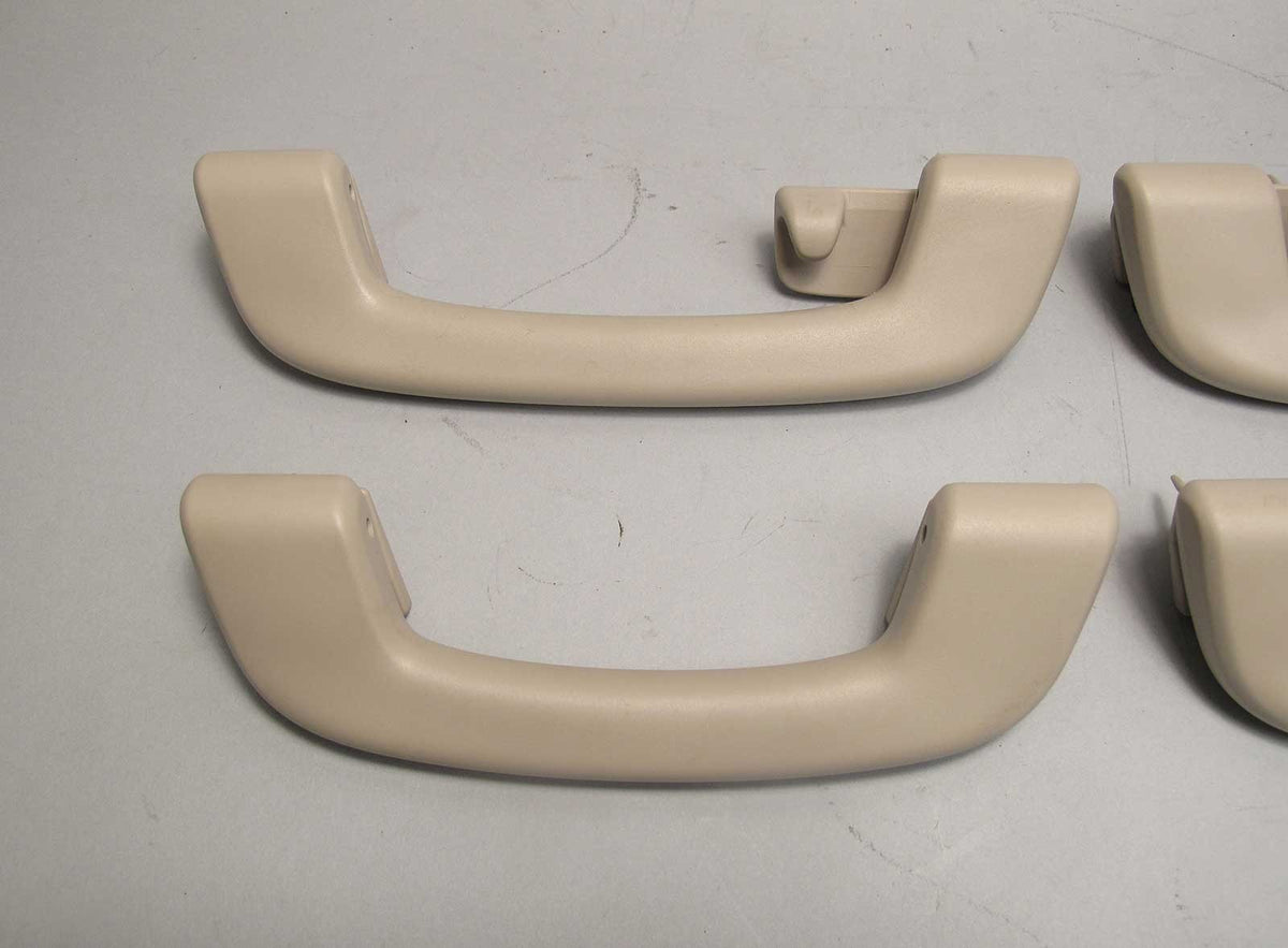 2011-2016 BMW F10 5-Series Interior Ceiling Roof Grab Handles Oyster Beige OEM