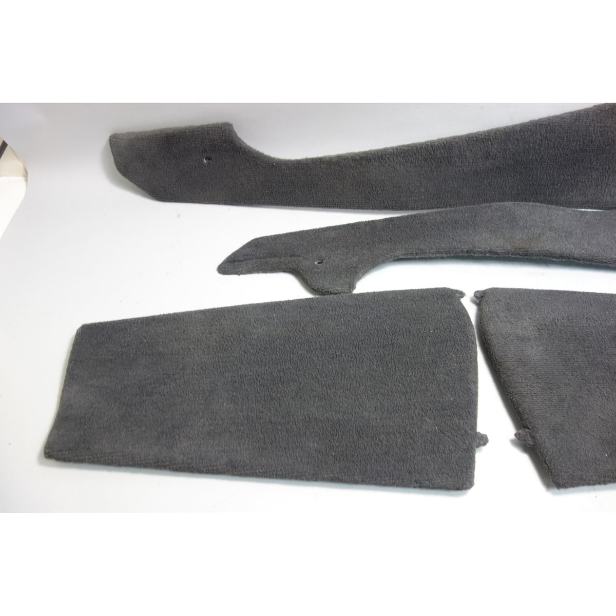 2010-2017 BMW E70 F15 X5 F16 X6 Front Center Console Side Carpet Trim Set Black