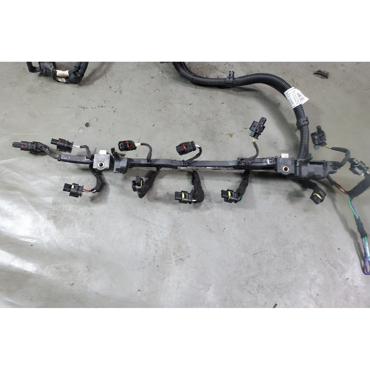 Damaged 20-24 BMW F97 X3M F98 S58 Ignition Coil Fuel Injector Wiring Harness OEM