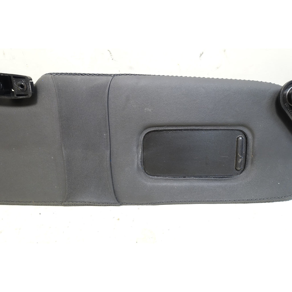 Damaged 2006–2010 BMW E64 650i M6 Convertible Sun Visor Pair Black Leather OEM