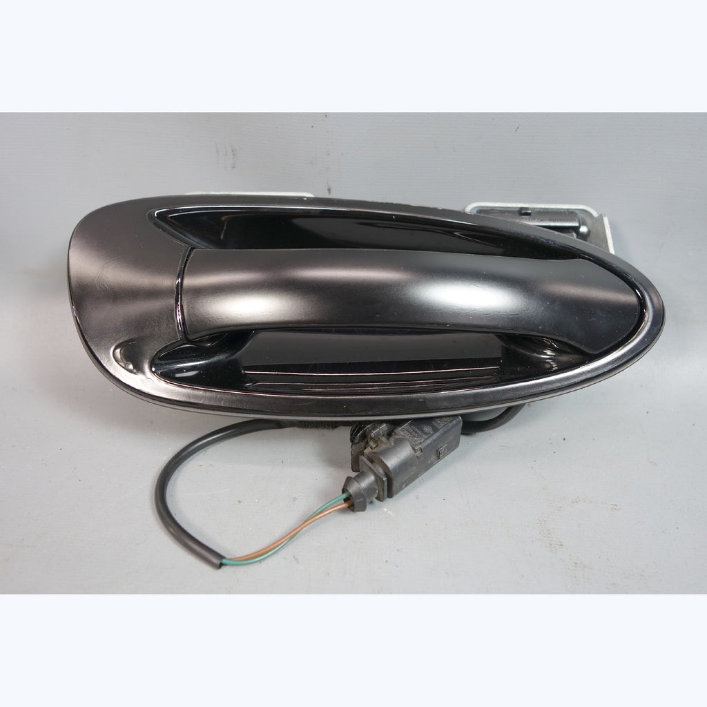 2007-2013 Porsche 997 911 Left Driver Exterior Door Pull Handle Lock Black OEM