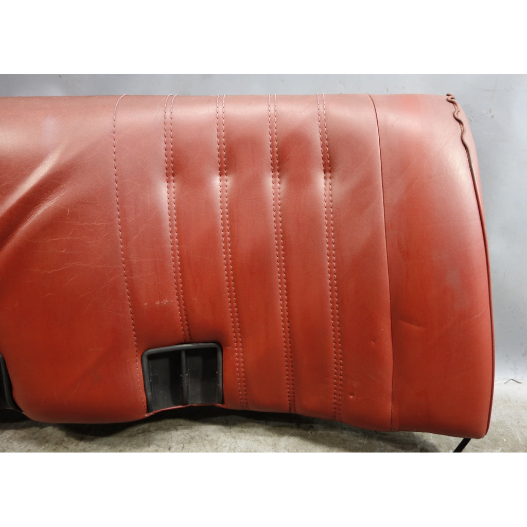 86-91 BMW E30 3-Series Coupe Sedan Factory Rear Seat Backrest Cardinal Red OEM