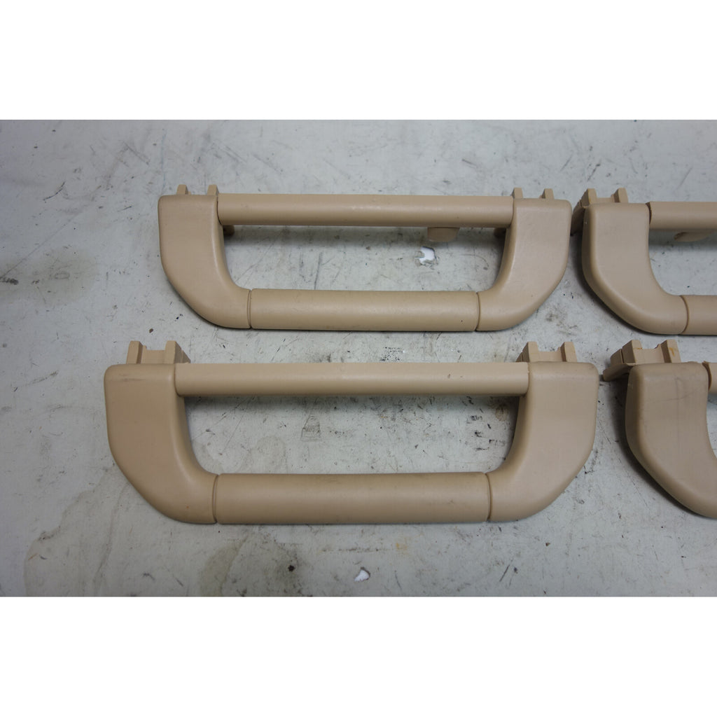 1995-2001 BMW E38 7-Series E39 Interior Roof Grab Handle Set Sand Beige Plastic