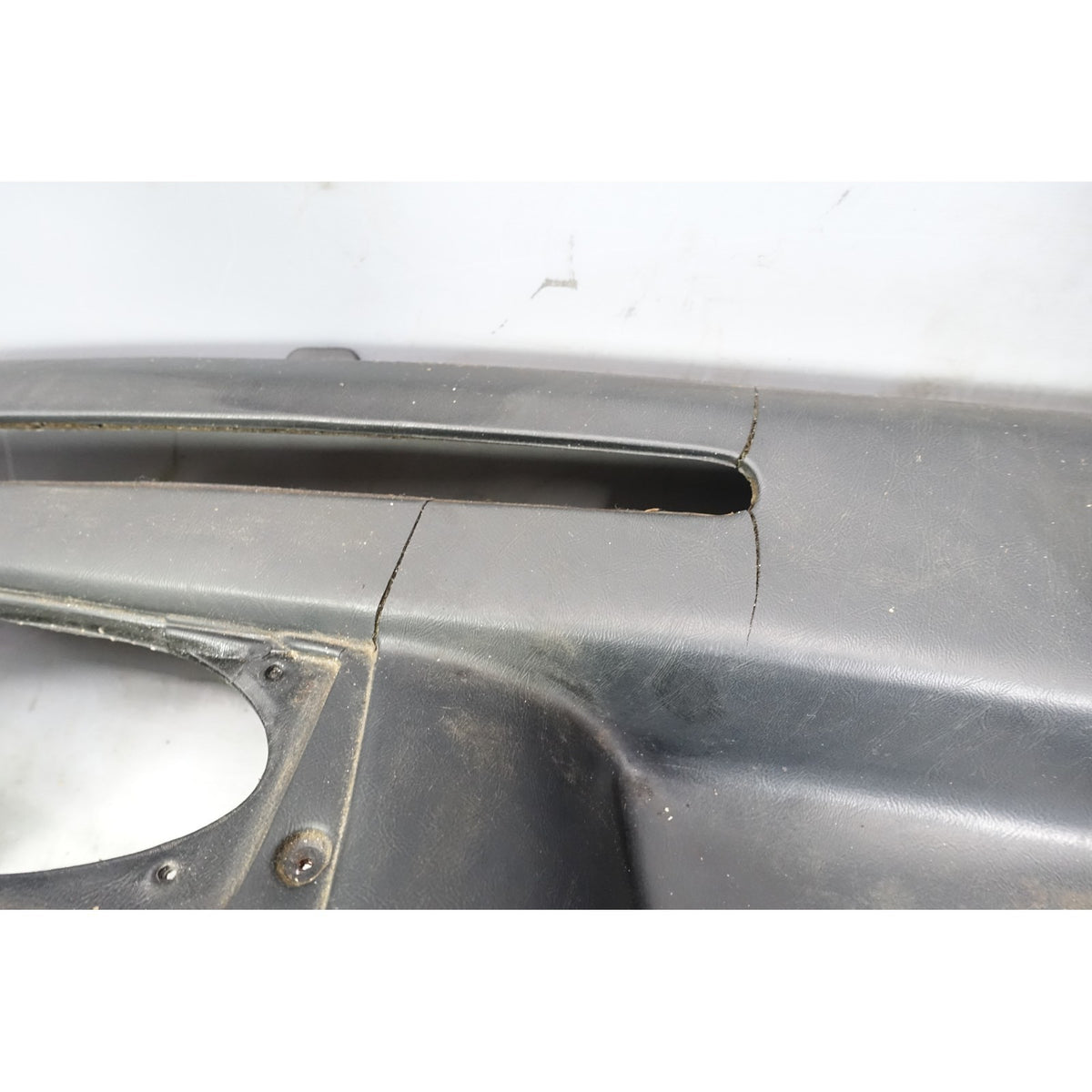 Damaged BMW E3 Bavaria Sedan Dashboard Trim Panel Black Auto 1972-1976 OEM