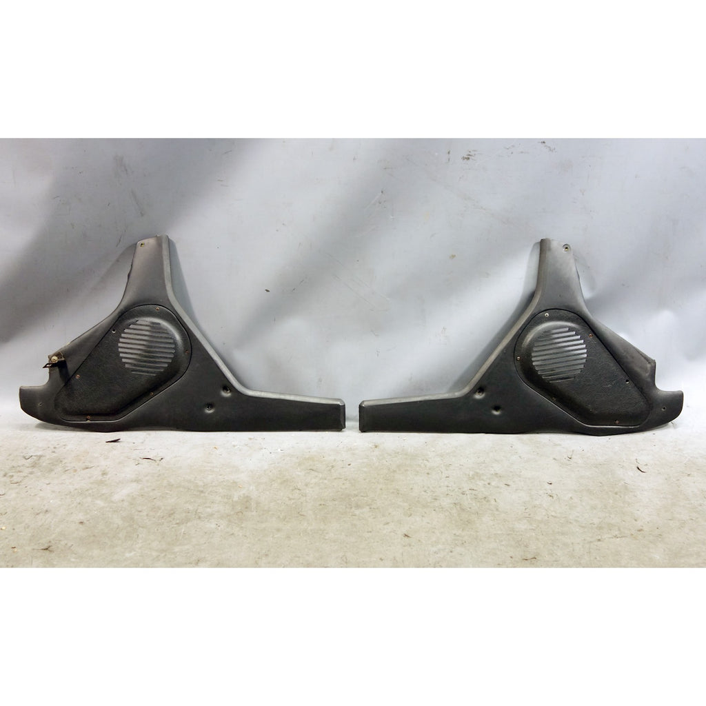 1972-1976 BMW E3 Bavaria Sedan Black Side Center Console Panels OEM