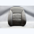 2004-2010 BMW E60 5-Series E61 Front Seat Back Rest Pad Black Leather Heated OE