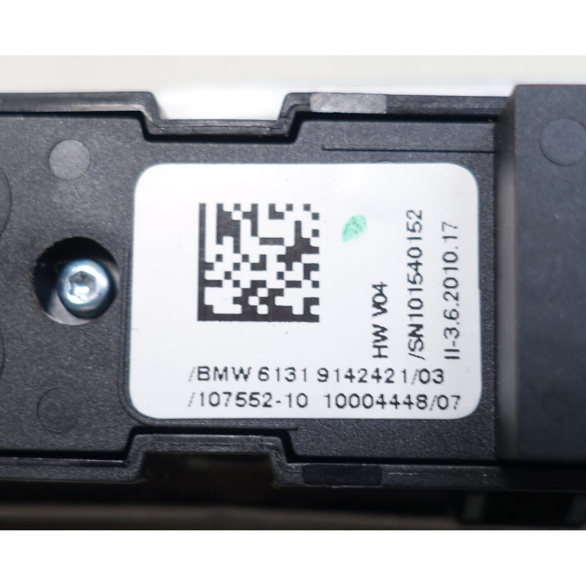 2009-2011 BMW E89 Z4 Roadster Early Vehicle Dynamics Switch Unit Sport OEM